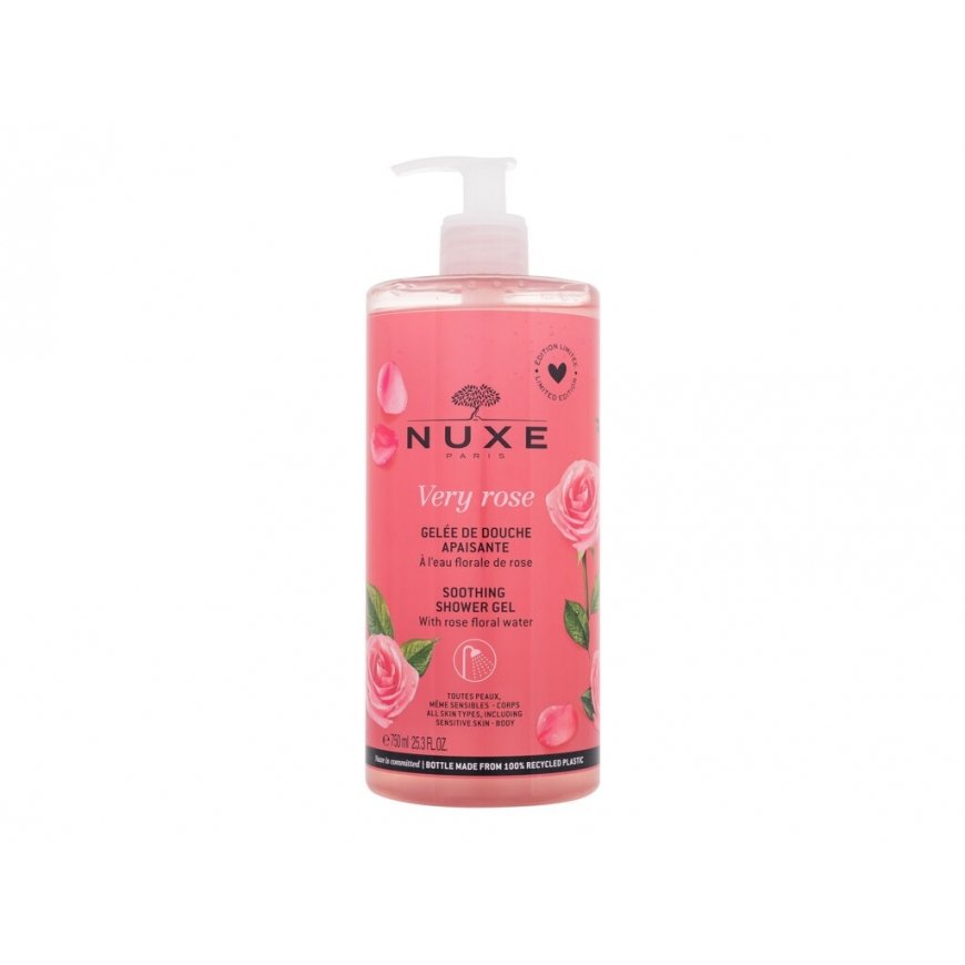 Nuxe Very Rose raminanti dušo želė 750 ml – 2