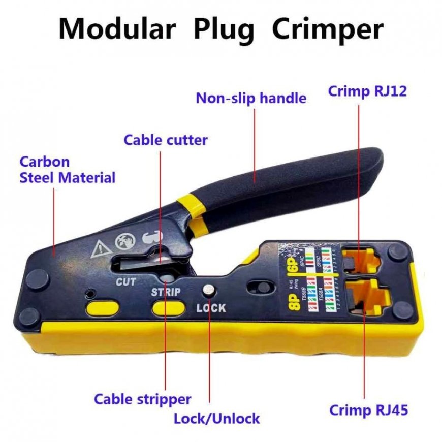 PremiumCord кримпинговые клещи для разъемов RJ45