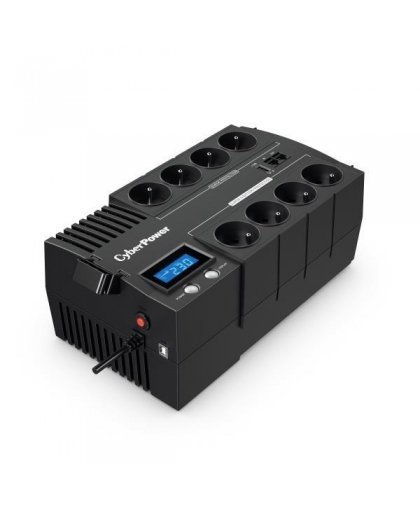 CyberPower BR700ELCD-FR nepārtrauktās barošanas avots (UPS) Line-Interactive 700 VA 420 W 8 Maiņstrāvas kontaktligzdas