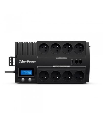 CyberPower BR700ELCD-FR katkematu toiteallikas (UPS) Line-Interactive 700 VA 420 W 8 vahelduvvoolu pistikupesa – 2