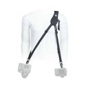 Ремень для камеры - BlackRapid Hybrid-X, дополнительный комфорт, регулируемый, быстросъёмный, чёрный. Ремень для камеры - BlackRapid Hybrid-X, дополнительный комфорт, регулируемый, быстросъёмный, чёрный.