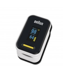 Braun YK-81CEU пульсоксиметр Черный, Нержавеющая сталь
