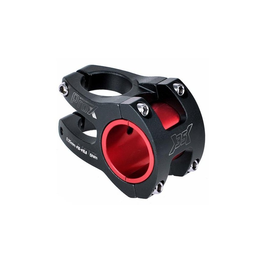 Handlebar stem ProX Ahead X35-31.8/50mm 0° black – 2