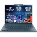 Lenovo Yoga 7 2-in-1 14AKP10 Ryzen AI 5 340 14,0" WUXGA kosketusnäyttö OLED 400 nits kiiltävä 60 Hz 16 GB LPDDR5-6400 SSD512 Rad
