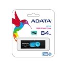 ADATA UV320 USB флеш накопитель 64 GB USB тип-A 3.2 Gen 1 (3.1 Gen 1) Черный, Синий ADATA UV320 USB флеш накопитель 64 GB USB тип-A 3.2 Gen 1 (3.1 Gen 1) Черный, Синий