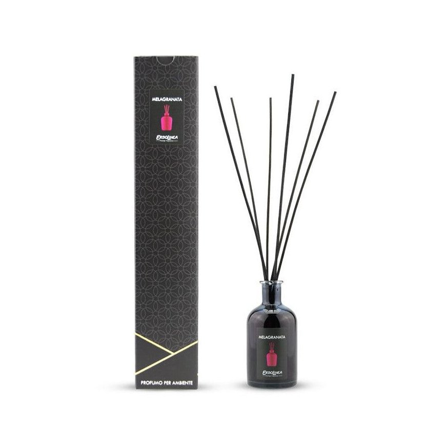Mājas aromāts ar lazdelēm Erbolinea Prestige Melagranata ERBAMBELA100, 100 ml