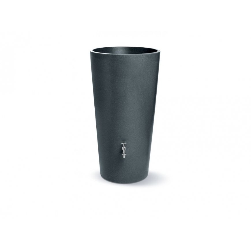 Rain barrel Prosperplast ARVES Rainbowl Flower Anthracite / Capacity: 150 L – 2