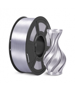 Sunlu Silk PLA+ филамент - 1,75 мм - 1 кг серебристый