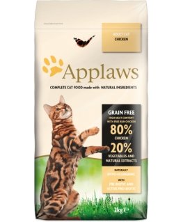 Applaws Adult – Chicken kissojen kuivamuona 7,5 kg Aikuinen Kana