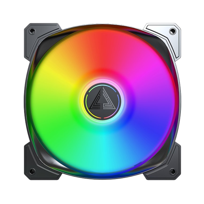 Montech HP140 ARGB PWM Kompiuterio korpusui Ventiliatorius 14 cm Juoda 1 vnt – 2