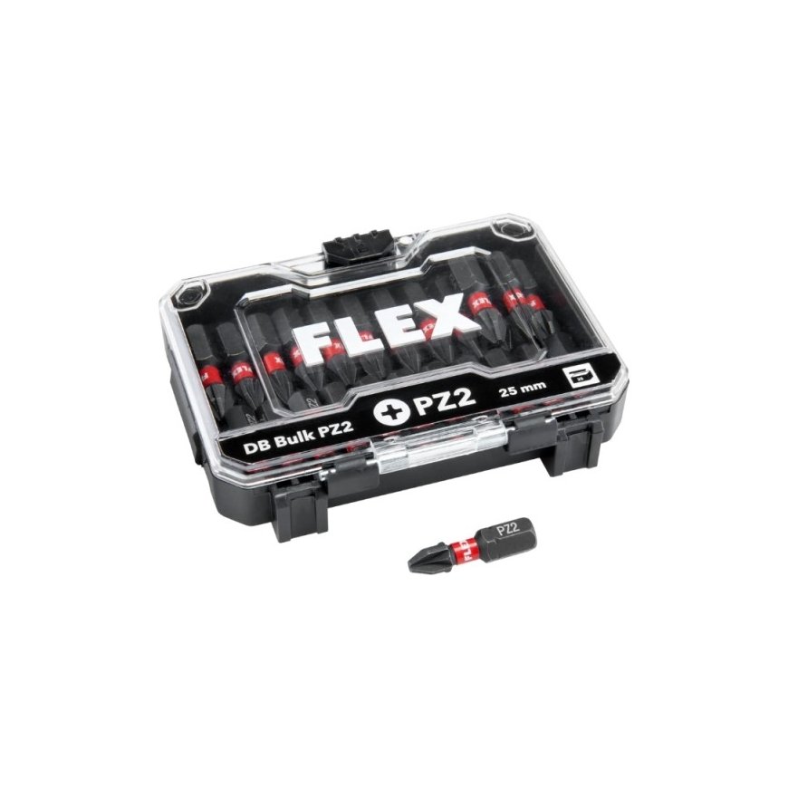 Flex tarvikud Smūginių antgalių rinkinys FLEX PZ2 25mm – 2