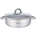 Klausberg 28 cm nerūdijančio plieno puodas, 6 l, KB-7174