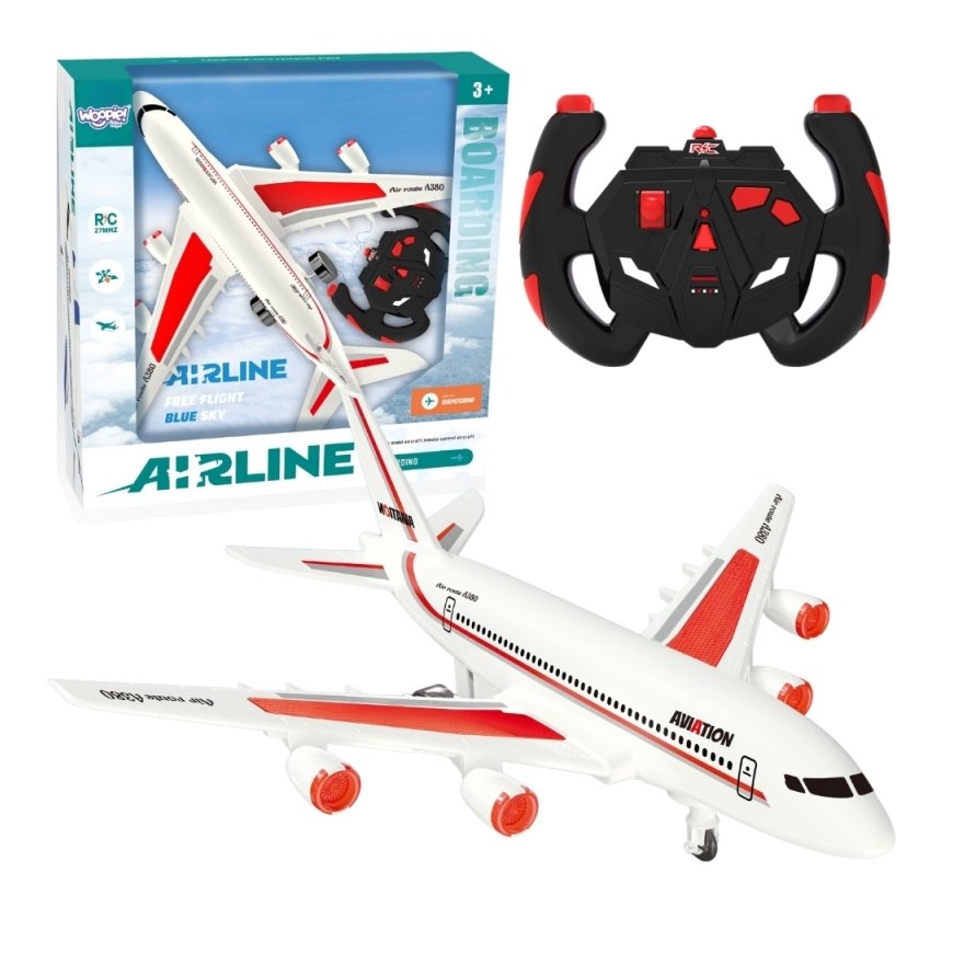 Woopie Interactive Airplane Lights Up and Makes Sounds