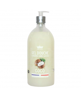 Les Petites Bains de Provence, Coconut, Shower Gel, For Sensitiv