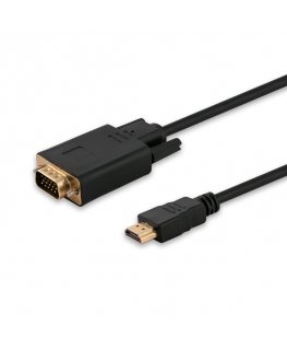 Savio CL-103 videokaapeli-adapteri 1,8 m HDMI-tyyppi A (vakio) VGA (D-Sub) musta