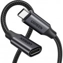 USB C Extension Cable - USB C Connector to USB C Port USB3.2 100W 1m 10Gbps Black US372 UGREEN USB C Extension Cable - USB C Connector to USB C Port USB3.2 100W 1m 10Gbps Black US372 UGREEN