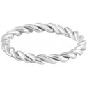 Modern Twist Steel Ring Modern Twist Steel Ring