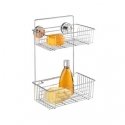 Wenko BRIBANO kahetasandiline roostevabast terasest vannilaur, paigaldatav ilma puureta Wenko BRIBANO kahetasandiline roostevabast terasest vannilaur, paigaldatav ilma puureta