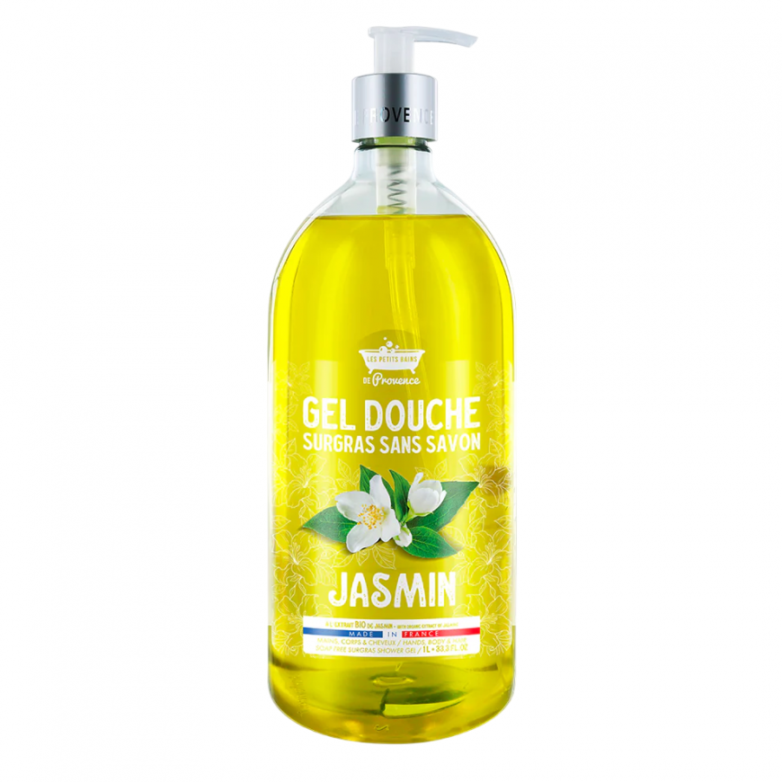 Les Petites Bains de Provence, Jasmine, Shower Gel, For Sensitiv