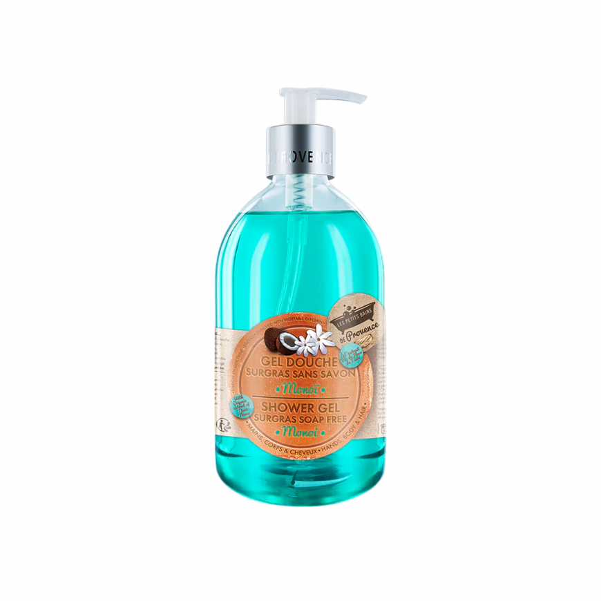 Les Petites Bains de Provence, Monoi, Shower Gel, For Body, Face