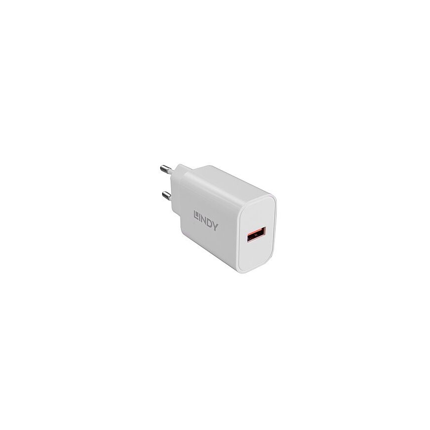 Lindy 73412 mobiilseadme laadija Nutitelefon, Tahvel Valge Vahelduvvool Kiirlaadimine Hoonesisene, H – 3