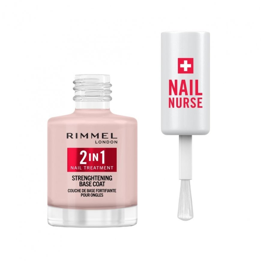 Rimmel Nail Nurse 2 in 1 Nagu nostiprinātājs 12 ml – 2