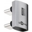 Goobay 74446 kabelių lizdinio / kištukinio jungčių tipo keitiklis USB-C Sidabras Goobay 74446 kabelių lizdinio / kištukinio jungčių tipo keitiklis USB-C Sidabras