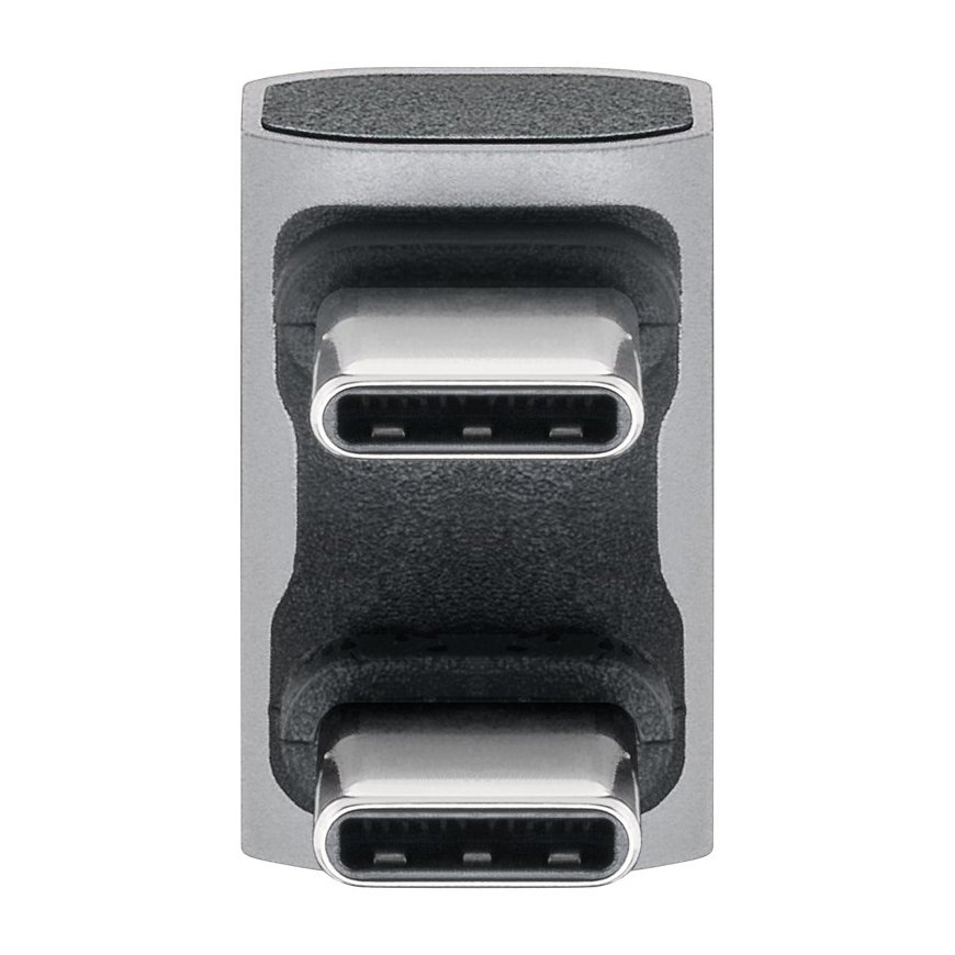 Goobay 74446 cable gender changer USB-C Silver – 2