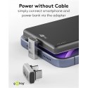 Goobay 74446 cable gender changer USB-C Silver