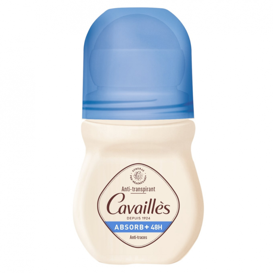 Roge Cavailles, Absorb + 48H, 48h Protection, Deodorant Roll-On,