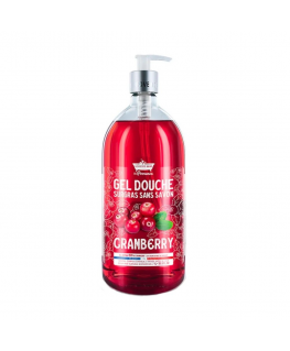 Les Petites Bains de Provence, Cranberry, Shower Gel, For Sensit