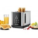 Rommelsbacher TO 850 tosteris 9 2 šķēle (-s) 850 W Melns, Nerūsējošs tērauds
