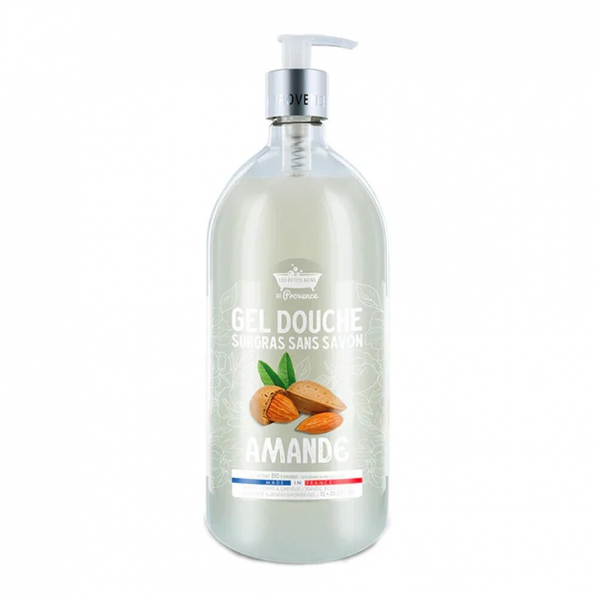 Les Petites Bains de Provence, Almond, Shower Gel, For Sensitive