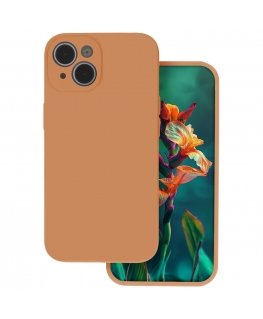 Apple iPhone 17 Pro Max silikoninis dėklas mandarinų spalvos