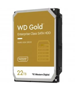 Western Digital Gold internal hard drive 22 TB 7200 RPM 512 MB 3.5" Serial ATA III