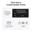 Keychron K4 HE Wireless Keyboard, Purple Magnetic Switches
