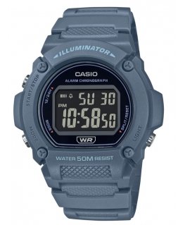 Laikrodis CASIO VYRIŠKAS LAIKRODIS W-219HC-2BVDF + DĖŽUTĖ