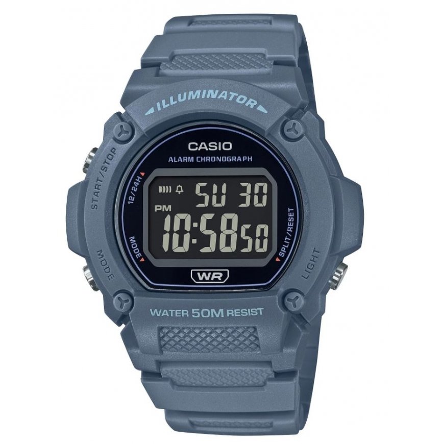 CASIO MEN'S WATCH W-219HC-2BVDF + BOX