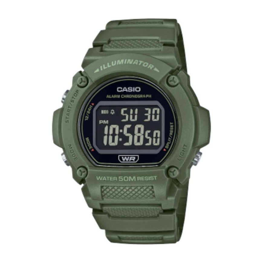 Kell CASIO MEESTE KELL W-219HC-2BVDF + KARBIKAS – 2