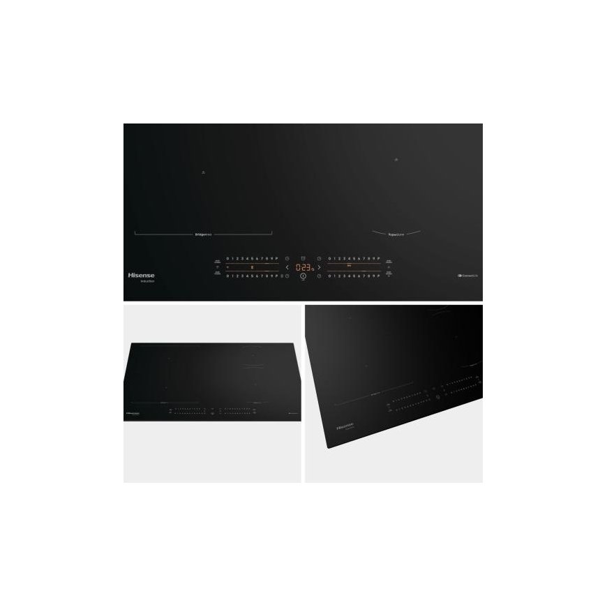 Hisense HI6432BSCWF Melns Iebūvēts 60 cm Zonas indukcijas plīts 4 zone(s) – 3