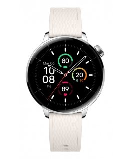OnePlus Watch 3 43mm 3,35 cm (1.32") AMOLED Digitaalinen 466 x 466 pikseliä Kosketusnäyttö Hopea Wi-Fi GPS (satelliitti)