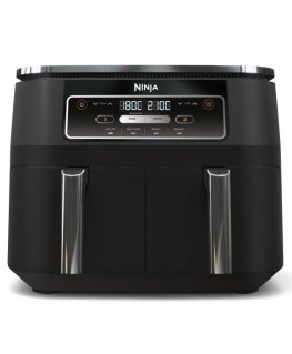 Ninja AF200EU fryer Double 7.6 L Stand-alone 2400 W Hot air fryer Black