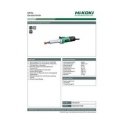 Tiesinis šlifuoklis Worcraft CDGS20LiB 20 V 1x4,0 Ah akumuliatorinis. Tiesinis šlifuoklis Worcraft CDGS20LiB 20 V 1x4,0 Ah akumuliatorinis.