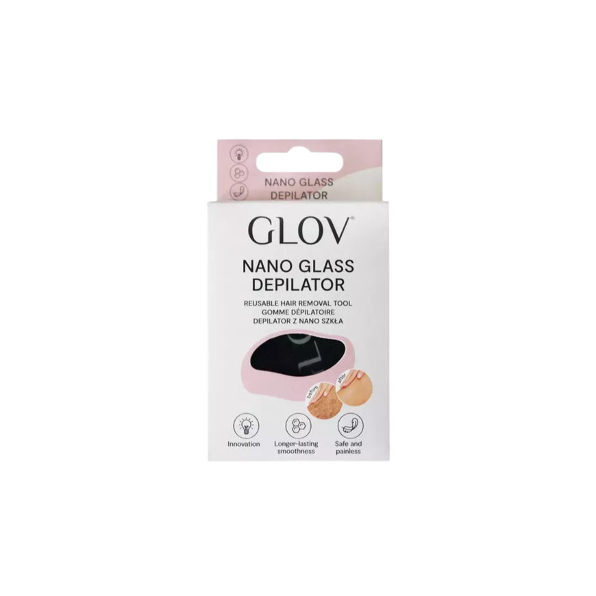 Glov epilaator nano klaasist, roosa