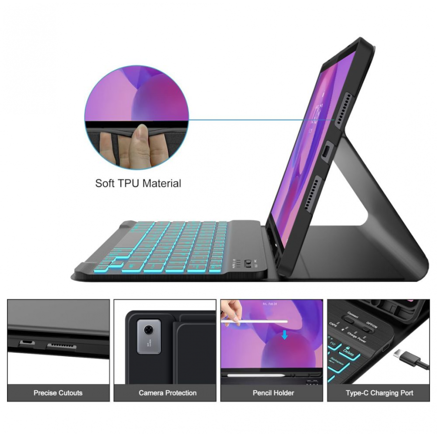 TECH-PROTECT SC PEN + KEYBOARD LENOVO IDEA TAB PLUS 12.1 TB-361 – 5