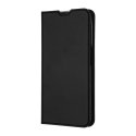FoneKit BookCase suojakotelo, Samsung Galaxy S25 FE, musta