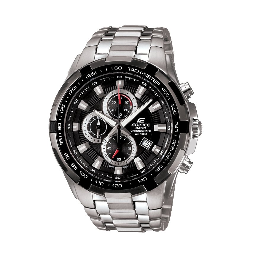 Casio EF-539D-1AVEF kell Käekell Sisestatav konnektor Must, Roostevaba teras