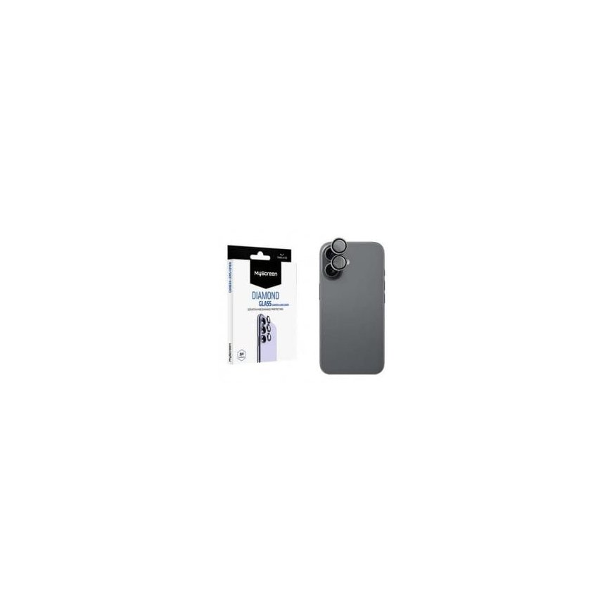 MyScreen DIAMOND GLASS CAMERA LENS COVER Black – 2