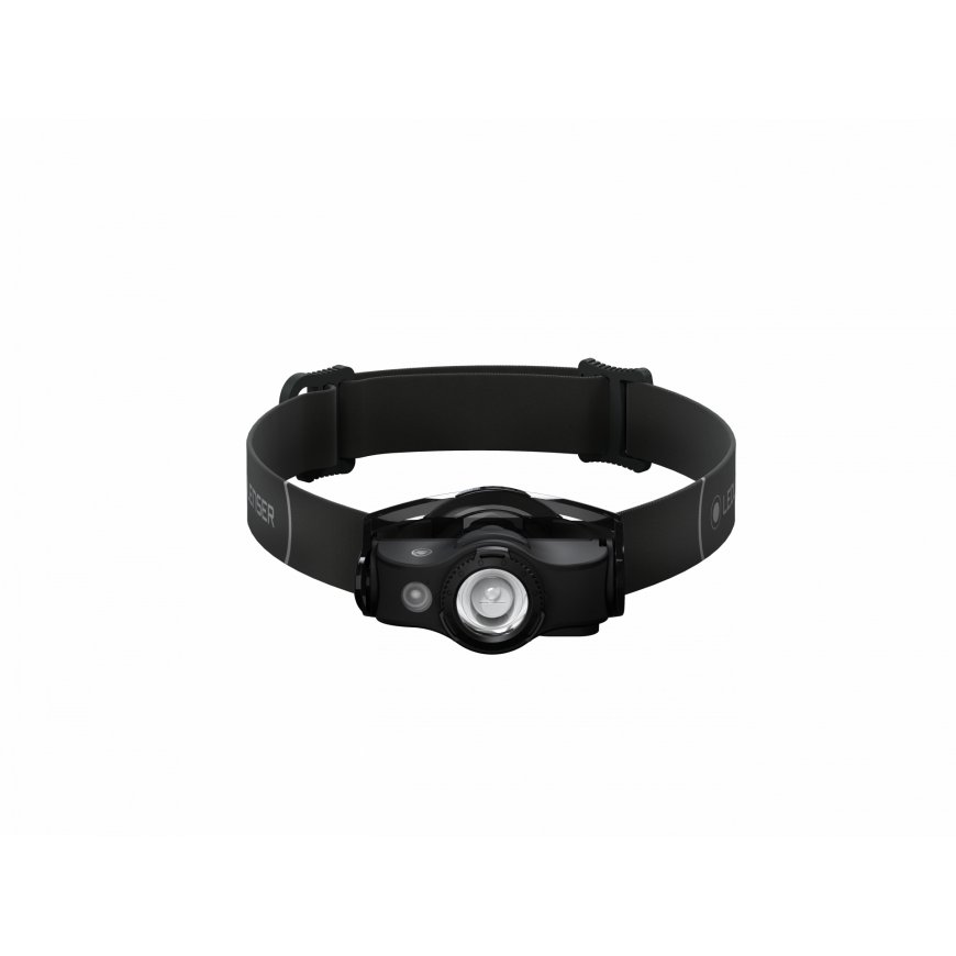 Ledlenser MH4 musta Taskulamppu otsanauhalla LED