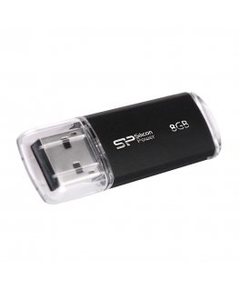 Silicon Power Ultima-II USB-välkmälu 8 GB USB tüüp A 2.0 Must